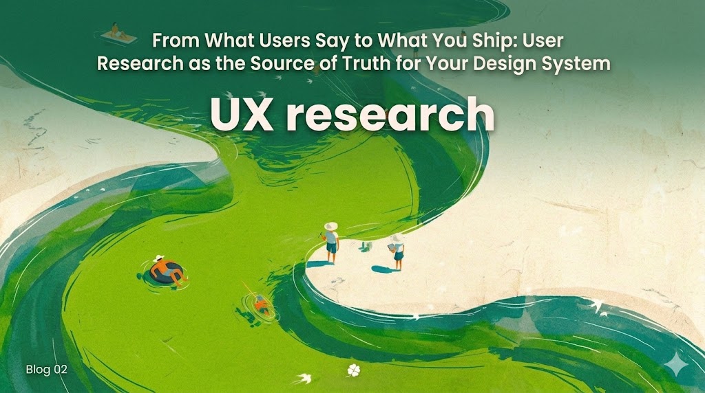 Cover image for From What Users Say to What You Ship: User Research as the Source of Truth for Your Design System